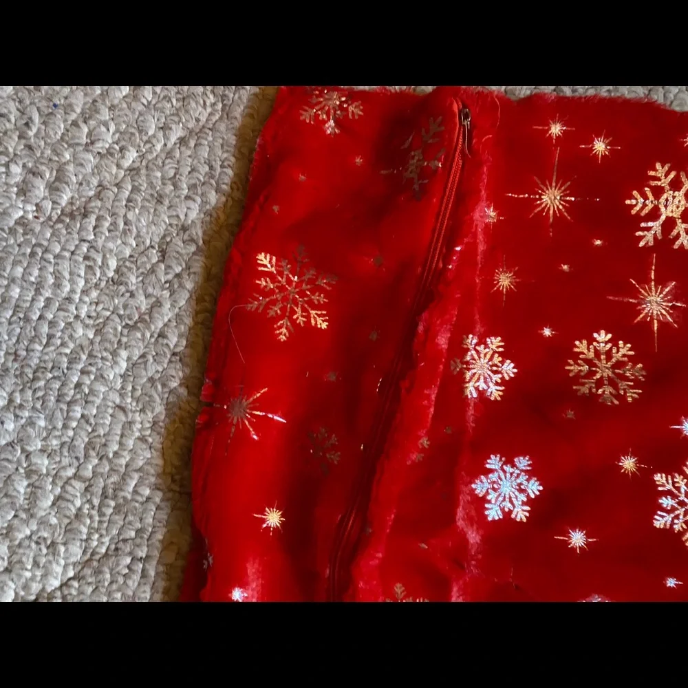 Holiday winter pillow covers, set of 2